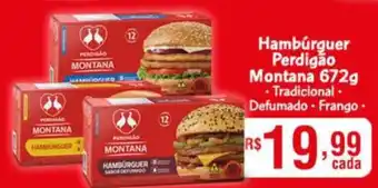 Hambúrguer Perdigão Montana