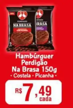 Frangolândia Hambúrguer Perdigão Na Brasa oferta