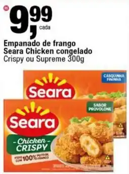 Frangolândia Empanado de frango Seara Chicken congelado oferta