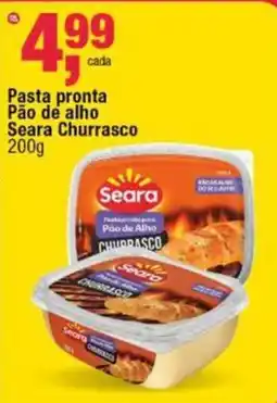 Frangolândia Pasta pronta pão de alho oferta