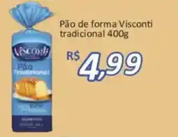 Supermercados Savegnago Pão de forma Visconti tradicional oferta