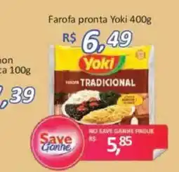 Supermercados Savegnago Farofa pronta yoki tradicional oferta