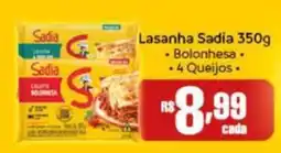 Frangolândia Lasanha sadia oferta
