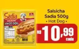 Frangolândia Salsicha Sadia hot dog oferta
