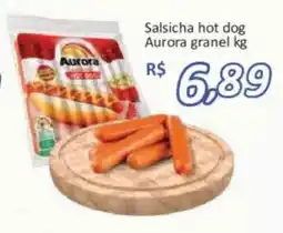 Supermercados Savegnago Salsicha hot dog Aurora granel oferta