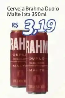 Supermercados Savegnago Cerveja brahma duplo malte lata oferta