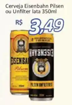 Supermercados Savegnago Cerveja eisenbahn pilsen ou unfiltro lata oferta