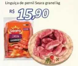 Supermercados Savegnago Linguiça de pernil seara granel oferta