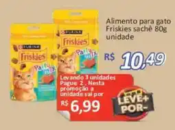 Supermercados Savegnago Alimento para gato Friskies sachê oferta