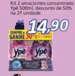 Supermercados Savegnago Kit 2 amaciante concentrado Ype oferta