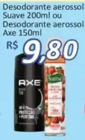 Supermercados Savegnago Desodorante aerossol suave ou desodorante aerossol axe oferta
