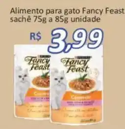 Supermercados Savegnago Alimento para gato fancy feast oferta