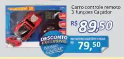 Supermercados Savegnago Carro controle remoto 3 funções Caçador oferta