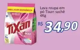 Supermercados Savegnago Lava roupa em pó Tixan sachê oferta
