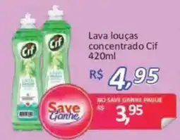 Supermercados Savegnago Lava louças concentrado Cif oferta