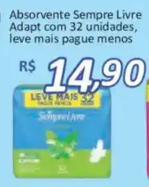 Supermercados Savegnago Absorvente sempre livre adapt oferta