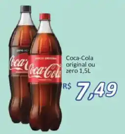Supermercados Savegnago Coca-Cola original ou zero oferta