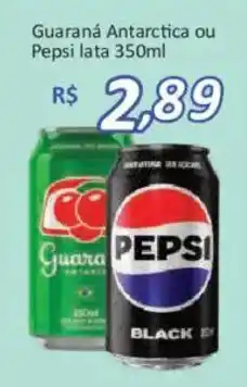 Supermercados Savegnago Guaraná Antarctica ou Pepsi lata oferta