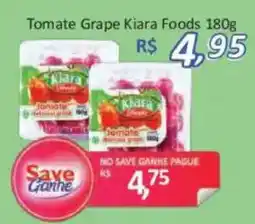 Supermercados Savegnago Tomate Grape Kiara Foods oferta