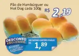 Supermercados Savegnago Pão de Hambúrguer ou Hot Dog oferta