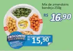 Supermercados Savegnago Mix de amendoinos bandeja oferta