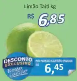 Supermercados Savegnago Limão Taiti kg oferta