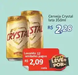 Supermercados Savegnago Cerveja crystal oferta