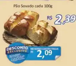 Supermercados Savegnago Pão Sovado oferta