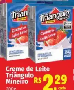 Supermercados Mateus Creme de Leite Triângulo Mineiro oferta