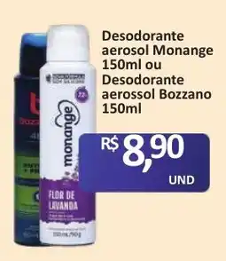 Paulistão Supermercados Desodorante aerosol monange ou desodorante aerossol bozzano oferta