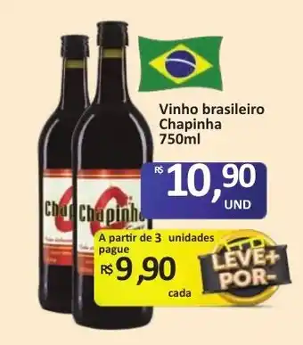 Vinho brasileiro chapinha