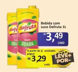 Paulistão Supermercados Bebida com suco Dafruta oferta
