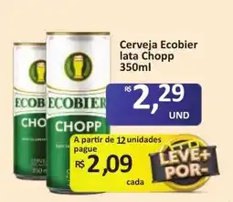 Paulistão Supermercados Cerveja Ecobier lata Chopp oferta