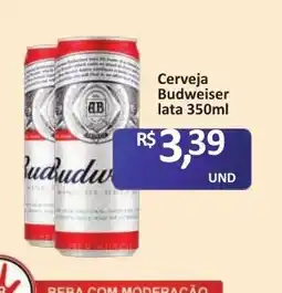 Paulistão Supermercados Cerveja Budweiser oferta