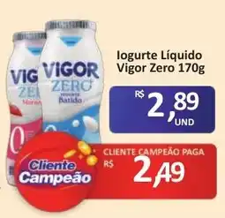 Paulistão Supermercados Iogurte Líquido Vigor Zero oferta