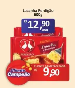 Paulistão Supermercados Lasanha perdigão oferta