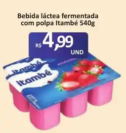 Paulistão Supermercados Bebida láctea fermentada com polpa itambé oferta