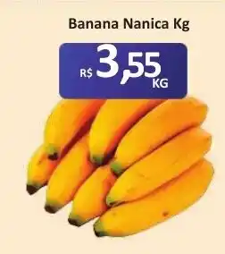 Paulistão Supermercados Banana Nanica Kg oferta