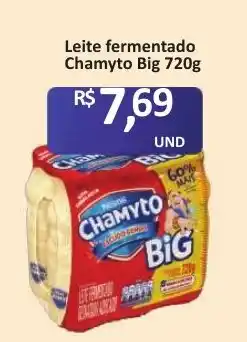 Paulistão Supermercados Leite fermentado chamyto big oferta