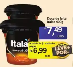 Paulistão Supermercados Doce de leite italac oferta