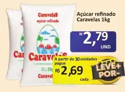 Paulistão Supermercados Açúcar refinado caravelas oferta