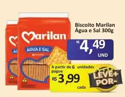 Paulistão Supermercados Biscoito marilan água e sal oferta