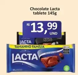 Paulistão Supermercados Chocolate lacta tablete oferta