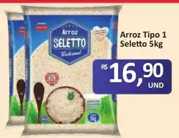 Paulistão Supermercados Arroz tipo 1 seletto oferta