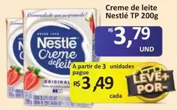 Paulistão Supermercados Creme de leite Nestlé TP oferta