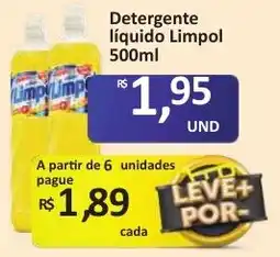 Paulistão Supermercados Detergente líquido Limpol oferta