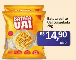 Paulistão Supermercados batata palito uai congelada oferta