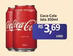 Paulistão Supermercados Coca-Cola lata 350ml oferta