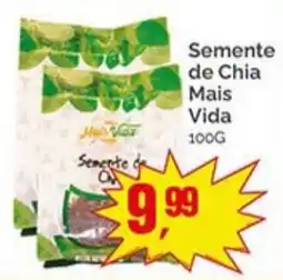 Supermercados Rena Semente de Chia Mais Vida oferta