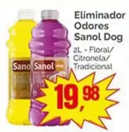 Supermercados Rena Eliminador Odores Sanol Dog oferta